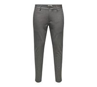 ONLY & SONS Onsmark Slim Ditsy 020934 Pantalon Noos, Demitasse, 31W / 32L