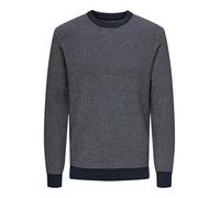 ONLY & SONS Onsmorgan Reg 12 Structure Crew Knit, Blazer Bleu Marine, M Homme