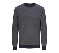 ONLY & SONS Onsmorgan Reg 12 Structure Crew Knit, Blazer Bleu Marine., XXL