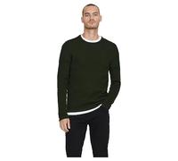 ONLY & SONS Onspanter Reg 12 Struc Crew Knit Noos Pull en Tricot, Colophane, M Homme