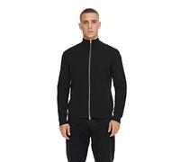 ONLY & SONS Onsphil 12 Struc Tricot 2851 Noos Pull, Noir, M Homme