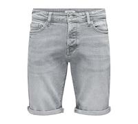 ONLY & SONS Onsply MGD 8774 Short Tai DNM Noos, Denim Gris Moyen, XL Homme