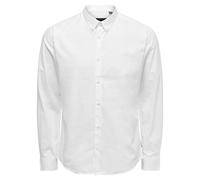 Only & Sons ONSPOPLIN Chemises | Slim Fit, Manches longues, Traditional, Température maximale 30°C programme doux