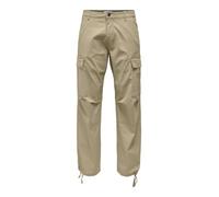 ONLY & SONS Onsray Life 0020 Ribstop Cargo Noos Pantalon, Chincilla, 31W / 34L Homme