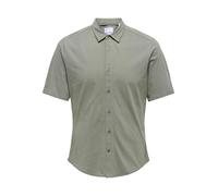 Only & Sons Onsrobin Button Under SS Stretch Shirt Chemise à Manches Courtes Homme