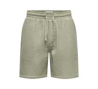 ONLY & SONS Onstel Savier Waffle Short 0326, Laurel Oak, S Hommes