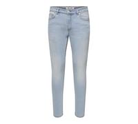 ONLY & SONS Onswarp Skinny Box PIM DNM Otl, Bleu Jeans Clair, 36W / 32L Hommes