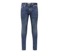 ONLY & SONS Onswarp Skinny One MBD 9092 Dcc DNM Noos Jean, Denim Bleu médium, 31W x 34L Homme
