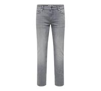 ONLY & SONS Onsweft Reg. Box Azg DNM Mu Otl, Gris Clair Denim, 33W / 32L Hommes