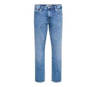 ONLY & SONS Onsweft Reg. One MBD 5094 Tai DNM Jeans, Denim Bleu médium, 38W x 32L Homme