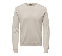 Only & Sons Onswyler Life Reg 14 Ls Crew Knit Noos Pull en Tricot, Doublure argentée, M Homme