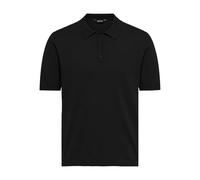 Only & Sons Polo homme ONSWYLER Life REG 14 SS Pull-over maille Noos Noir Taille L