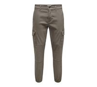 ONLY & SONS Pant Onscarter Life Pantalon Cargo Cuff 0013 Noos, Falcon, 28W / 34L Hommes