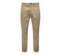 Only & Sons Pantalon à pince 'Cam' beige, Taille 46