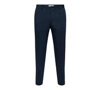 Only & Sons Pantalon à plis 'Eve' bleu marine, Taille 54