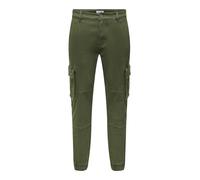 Only & Sons Pantalon cargo 'Calle' olive, Taille 34