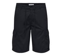 ONLY & SONS Onsloc Short Cargo 0157, Bleu Marine, M Homme