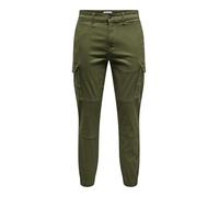 Only & Sons Pantalon Cargo ONSCARTER Tapered Fit Pantalon Cargo Olive Night 32 30 Olive Night (US) 32 / L30