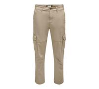 Only & Sons Pantalon cargo 'ONSDean' chamois, Taille 31