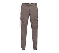 Only & Sons Pantalon cargo 'ONSCam Stage' brocart, Taille 33