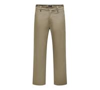 Only & Sons Pantalon chino 'Edge' beige foncé, Taille 28