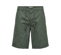 Only & Sons Pantalon chino 'Loc' vert foncé, Taille 31-32