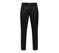 ONLY & SONS Onsbrad Pantalon en Tissu pour Homme Coupe ajustée, Noir, 33W / 30L