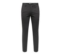 ONLY & SONS Onsmark Slim Check 020960 Pantalon, Chocolat, 30W / 32L