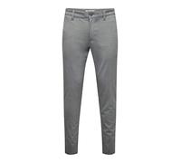 Only & Sons Pantalon Chino ONSMARK Slim Fit Pantalon Chino Medium Grey Melange 30 32 Medium Grey Melange (US) 30 / L32