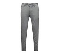 Only & Sons Pantalon Chino ONSMARK Slim Fit Pantalon Chino Medium Grey Melange 32 34 Medium Grey Melange (US) 32 / L34