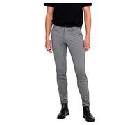 Only & Sons Pantalon Chino ONSMARK Slim Fit Pantalon Chino Medium Grey Melange 34 32 Medium Grey Melange (US) 34 / L32