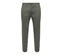 ONLY & SONS Pantalon Chino ONSMARK Slim Fit pour Homme, en Teck, 29W / 32L
