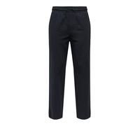 ONLY & SONS Homme Onssinus Loose 0007 Noos Lin Pantalon en Tissu, Bleu Marine, XL EU
