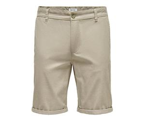 Only & Sons Pantalon chino 'Peter Dobby' taupe, Taille 35-36