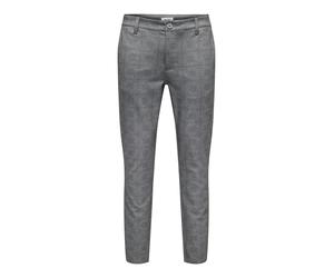 Only & Sons Pantalon chino 'Thor' pierre / gris foncé, Taille 30