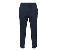 ONLY & SONS Pantalon de Jogging OnSLINUS Crop 0007 COT Lin PNT, Bleu Marine, XXL