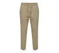 ONLY & SONS Pantalon en Tissu pour Homme, Kaki, M