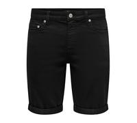 ONLY & SONS ONSPLY Jog BLK 0280 PIM DNM Noos Short, Jean Noir, XXL