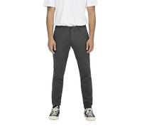 Only & Sons Pantalon pour Homme, Noir, 30 W/34 L