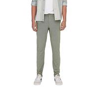 ONLY & SONS Pantalon pour Homme, Vert Olive, 29 W/30 L