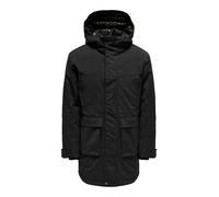 Only & Sons Parka d’hiver 'ONSPrime' noir, Taille XS