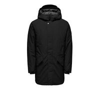 Only & Sons Parka mi-saison 'ONSCarl' noir, Taille S