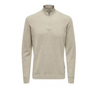 Only & Sons Pull en Maille ONSLOUI Pull-Overs Oatmeal M Oatmeal M