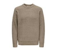 Only & Sons Pull-over 'DALE' marron, Taille L
