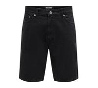 Only & Sons Short en jean Onsfade 9087 Denim noir Taille M Homme