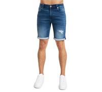 ONLY & SONS Short Onsply Dark Mid Blue des Jog 5150, Denim Bleu foncé, S Homme