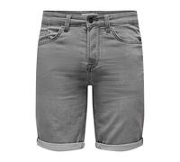 Only & Sons Short pour Homme 22018583, Gris Denim, S