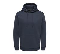 Only & Sons Sweat-Shirt à Capuche ONSCERES pour Homme, Bleu Marine, S