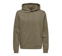 Only & Sons Sweat-Shirt à Capuche ONSCONNOR pour Homme, Caribou, XL