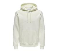 ONLY & SONS Sweat-Shirt à Capuche ONSCONNOR pour Homme, Cloud Dancer, M